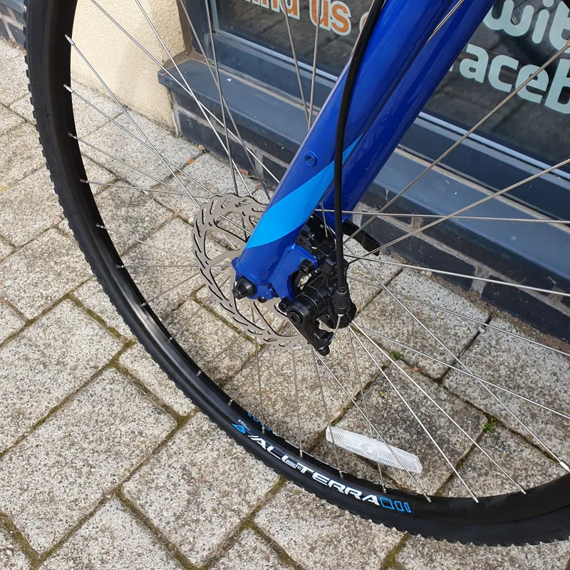 2023 GT Transeo Sport Step Through hybrid Bike Blue-5